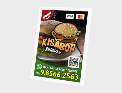 Ímã de Geladeira Promocional com Bordas Brancas 7x5cm - 4x0 - 1000 unid