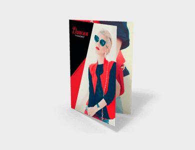 Pasta com Vinco Couchê 300g Laminação Fosca 31x45cm - 4x1 - 5 unid